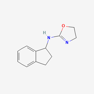 N-(2-Oxazolin-2-yl)-1-indanamine