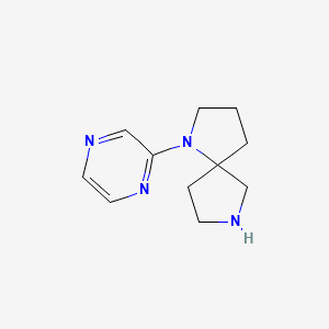 1,7-Diazaspiro[4.4]nonane, 1-pyrazinyl-