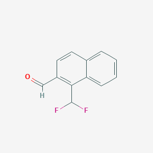 1-(Difluoromethyl)naphthalene-2-carboxaldehyde