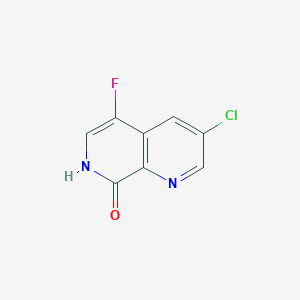 3-Chloro-5-fluoro-1,7-naphthyridin-8(7H)-one