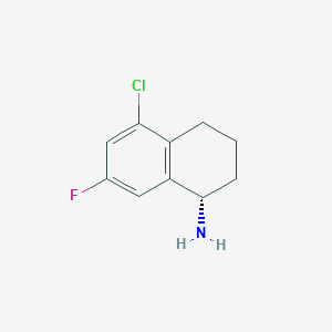 (S)-5-Chloro-7-fluoro-1,2,3,4-tetrahydronaphthalen-1-amine