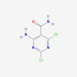 4-Amino-2,6-dichloropyrimidine-5-carboxamide