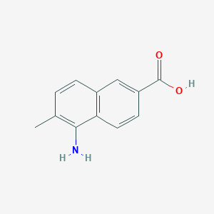 5-Amino-6-methylnaphthalene-2-carboxylic acid