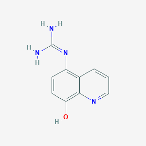 Guanidine, (8-hydroxy-5-quinolinyl)-