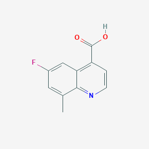 6-Fluoro-8-methylquinoline-4-carboxylic acid