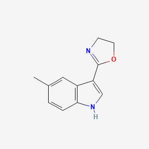 2-(5-Methyl-1H-indol-3-yl)-4,5-dihydrooxazole