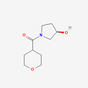 (R)-(3-Hydroxypyrrolidin-1-yl)(tetrahydro-2H-pyran-4-yl)methanone