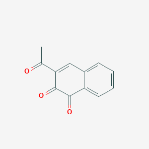 1,2-Naphthalenedione, 3-acetyl-