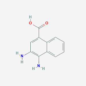 3,4-Diamino-1-naphthoic acid