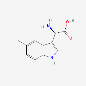 (R)-2-Amino-2-(5-methyl-1H-indol-3-YL)acetic acid