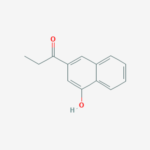 1-(4-Hydroxynaphthalen-2-yl)propan-1-one