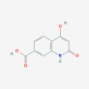 4-Hydroxy-2-oxo-1,2-dihydroquinoline-7-carboxylic acid