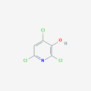 molecular formula C5H2Cl3NO B11899207 2,4,6-Trichloropyridin-3-ol CAS No. 58498-59-2