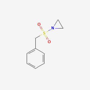 molecular formula C9H11NO2S B11899274 1-(Benzylsulfonyl)aziridine CAS No. 36821-23-5