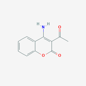 3-Acetyl-4-amino-2H-chromen-2-one