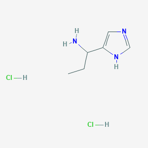 1-(1H-Imidazol-5-yl)propan-1-amine dihydrochloride