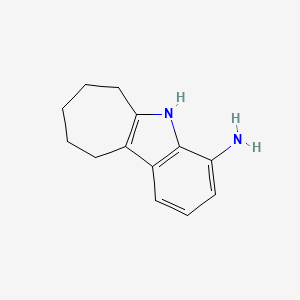 5,6,7,8,9,10-Hexahydrocyclohepta[b]indol-4-amine