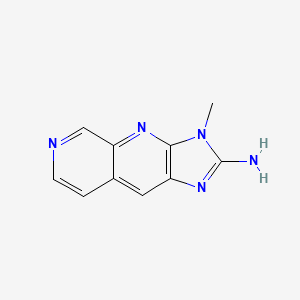 molecular formula C10H9N5 B11899640 3-Methyl-3H-imidazo[4,5-b][1,7]naphthyridin-2-amine 