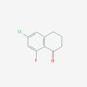 6-Chloro-8-fluoro-3,4-dihydronaphthalen-1(2H)-one