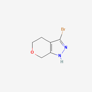 3-Bromo-1,4,5,7-tetrahydropyrano[3,4-c]pyrazole