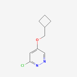 3-Chloro-5-(cyclobutylmethoxy)pyridazine