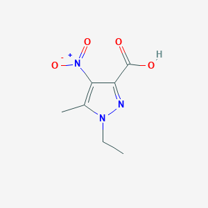 1-Ethyl-5-methyl-4-nitro-1H-pyrazole-3-carboxylic acid