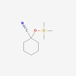 1-((Trimethylsilyl)oxy)cyclohexanecarbonitrile