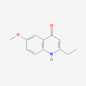 4(1H)-Quinolinone, 2-ethyl-6-methoxy-