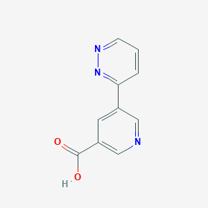 5-(Pyridazin-3-yl)nicotinic acid