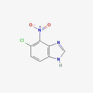 6-Chloro-7-nitro-1H-benzo[d]imidazole