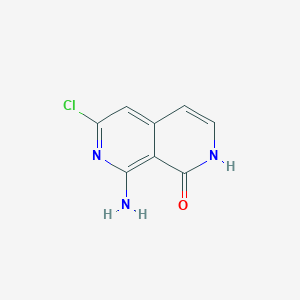 8-Amino-6-chloro-2,7-naphthyridin-1(2H)-one