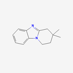 3,3-Dimethyl-1,2,3,4-tetrahydropyrido[1,2-a]benzimidazole