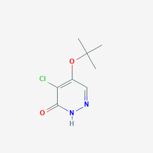 5-(tert-Butoxy)-4-chloropyridazin-3(2H)-one