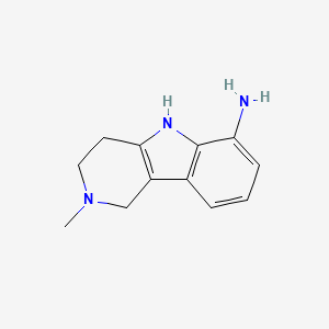 2-Methyl-2,3,4,5-tetrahydro-1H-pyrido[4,3-b]indol-6-amine