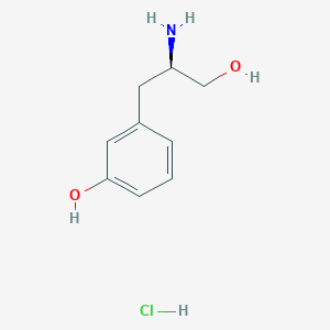 (R)-3-(2-Amino-3-hydroxypropyl)phenol hydrochloride