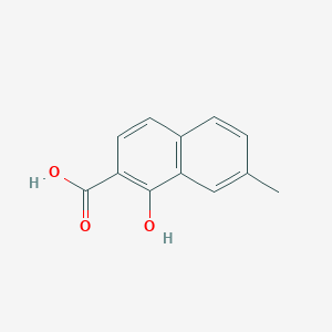 1-Hydroxy-7-methyl-2-naphthoic acid