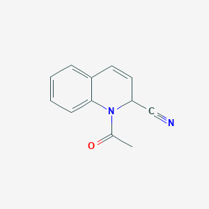 1-Acetyl-1,2-dihydroquinoline-2-carbonitrile