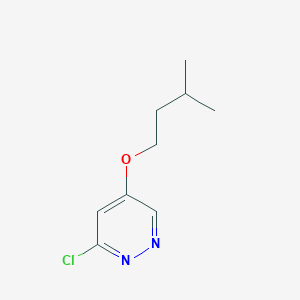 3-Chloro-5-(isopentyloxy)pyridazine