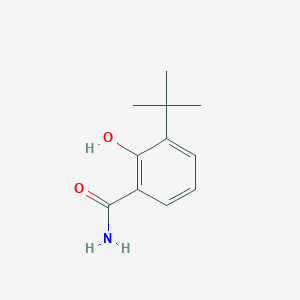 molecular formula C11H15NO2 B11901209 3-Tert-butyl-2-hydroxybenzamide 