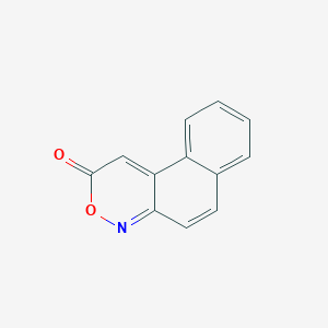 molecular formula C12H7NO2 B11901227 2H-Naphtho[2,1-C][1,2]oxazin-2-one CAS No. 669768-02-9