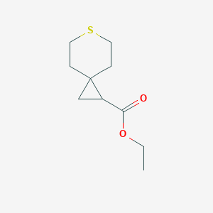 Ethyl 6-thiaspiro[2.5]octane-1-carboxylate