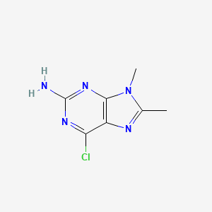 6-Chloro-8,9-dimethyl-9H-purin-2-amine