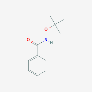 molecular formula C11H15NO2 B11901376 N-(tert-butoxy)benzamide CAS No. 3532-37-4