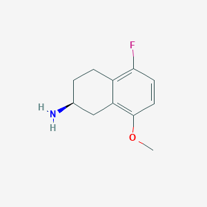 (S)-5-fluoro-8-methoxy-1,2,3,4-tetrahydronaphthalen-2-amine