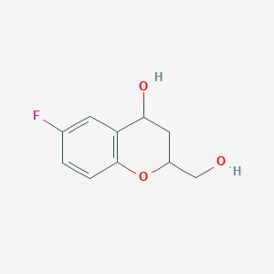 6-Fluoro-2-(hydroxymethyl)chroman-4-ol