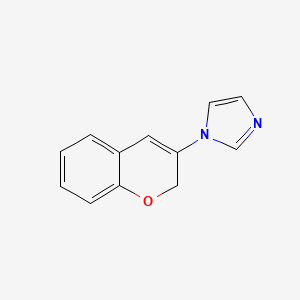 1-(2H-Chromen-3-yl)-1H-imidazole