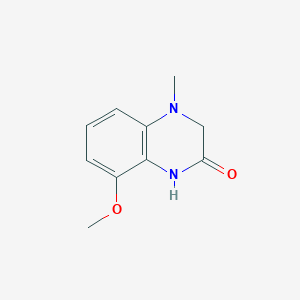 8-Methoxy-4-methyl-3,4-dihydroquinoxalin-2(1H)-one