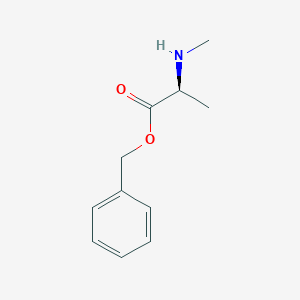 molecular formula C11H15NO2 B11901435 benzyl methyl-L-alaninate 