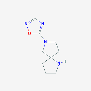 1,7-Diazaspiro[4.4]nonane, 7-(1,2,4-oxadiazol-5-yl)-