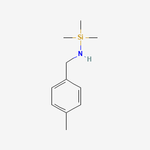 Benzenemethanamine, 4-methyl-N-(trimethylsilyl)-